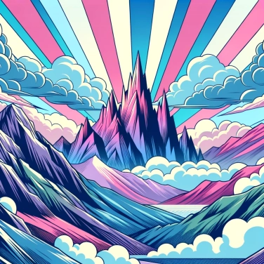 Explique pourquoi certaines montagnes ont des formes très pointues ?