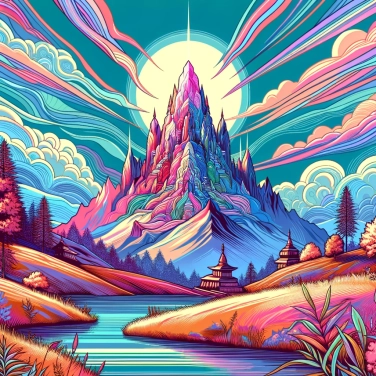 Explique pourquoi certaines montagnes sont sacrées pour certaines cultures ?