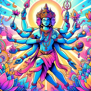 Explique pourquoi certains dieux hindous ont plusieurs bras ?