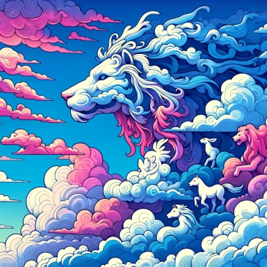 Explique pourquoi certains nuages semblent avoir des formes animales ?