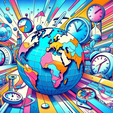 Explique pourquoi certains pays changent de fuseau horaire ?