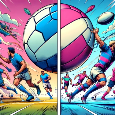 Explique pourquoi certains sports collectifs utilisent un ballon gonflable et d'autres un ballon dégonflé?