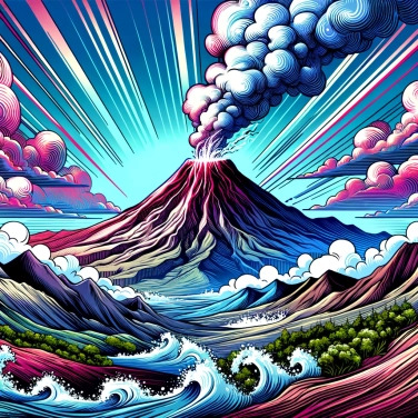 Explique pourquoi certains volcans restent-ils actifs pendant des siècles ?