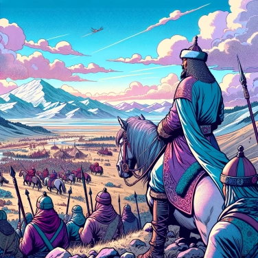 Explique pourquoi Gengis Khan a conquis un tel territoire ?