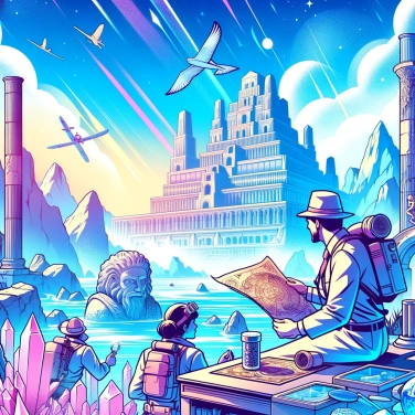 Explique pourquoi l'Atlantide a-t-elle captivé les explorateurs et les archéologues ?