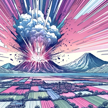Explique pourquoi l'explosion du volcan Krakatoa en 1883 a été entendue à des milliers de kilomètres de distance ?