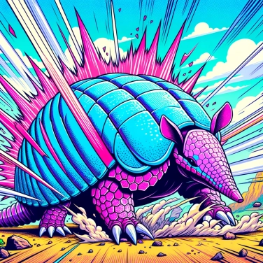 Explique pourquoi la carapace du tatou est-elle si résistante ?