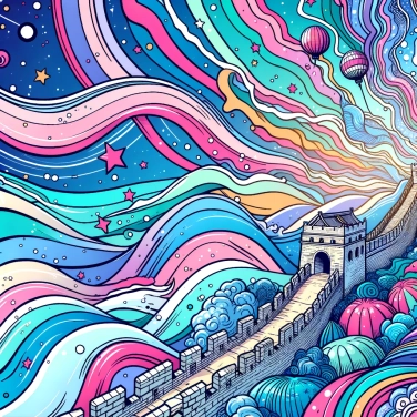 Explique pourquoi la Grande Muraille de Chine est-elle visible depuis l'espace ?