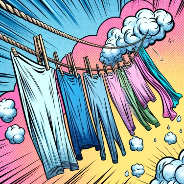 Explique pourquoi la laine sèche plus lentement que le coton ?