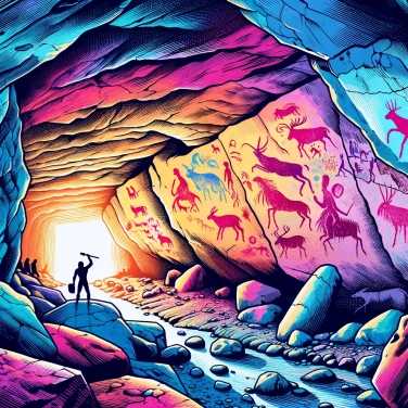 Explique pourquoi la peinture rupestre est-elle si bien conservée dans les grottes préhistoriques ?