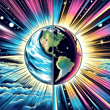 Explique pourquoi la rotation de la Terre influe-t-elle sur la durée des jours?