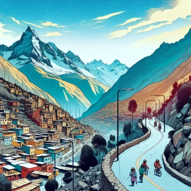 Explique pourquoi la ville de La Rinconada (au Pérou) est l’une des plus hautes du monde malgré des conditions extrêmes ?