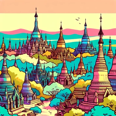 Explique pourquoi la ville de Mrauk U (en Birmanie) est constellée d’anciennes pagodes méconnues ?