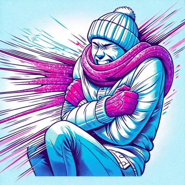Explique pourquoi le froid peut provoquer des frissons ?
