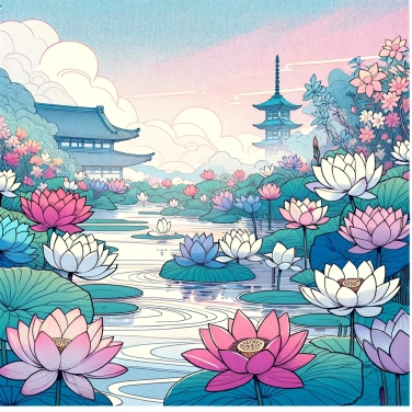 Explique pourquoi le lotus est une fleur sacrée dans de nombreuses cultures orientales ?