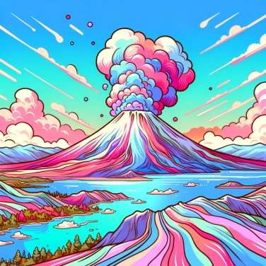 Explique pourquoi le mont Bisoke est-il un volcan actif ?