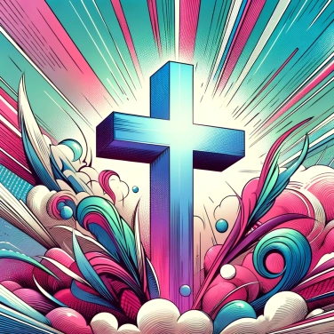 Explique pourquoi le symbole de la croix est associé à la religion chrétienne ?