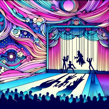Explique pourquoi le théâtre d'ombres est une forme d'art si fascinante et mystérieuse ?