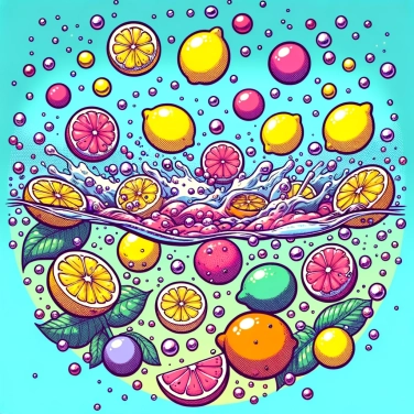 Explique pourquoi les agrumes comme les citrons flottent dans l'eau ?