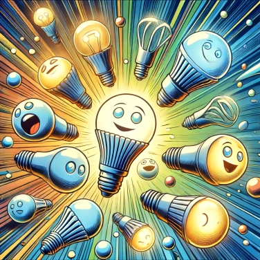 Explique pourquoi les ampoules LED sont classées F ?