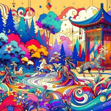Explique pourquoi les anciens Chinois accordaient une grande importance à la symbolique des couleurs dans leur art ?