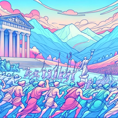 Explique pourquoi les anciens Grecs accordaient une telle importance aux jeux olympiques ?