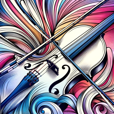 Explique pourquoi les arcs des violons sont en forme courbe ?