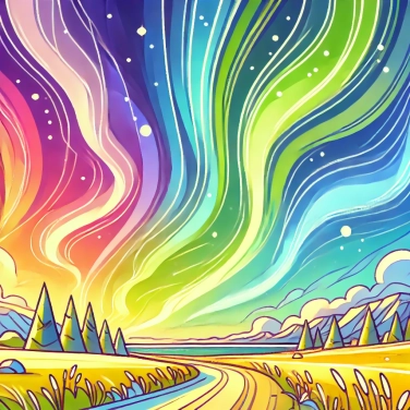 Explique pourquoi les aurores boréales changent de couleur ?