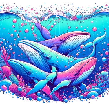 Explique pourquoi les baleines communiquent en chantant ?