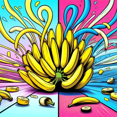 Explique pourquoi les bananes mûrissent plus vite lorsqu'elles sont regroupées?