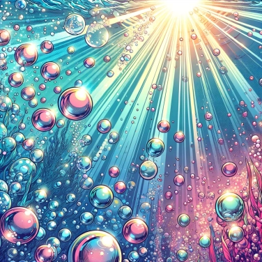 Explique pourquoi les bulles d'air dans l'eau remontent-elles à la surface ?