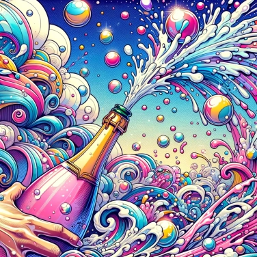 Explique pourquoi les bulles se forment lorsque l'on ouvre une bouteille de champagne ?