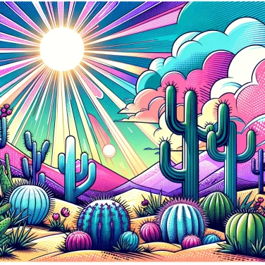 Explique pourquoi les cactus peuvent survivre sans eau dans le désert ?