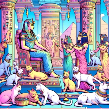 Explique pourquoi les chats sont considérés comme sacrés dans la culture égyptienne ?