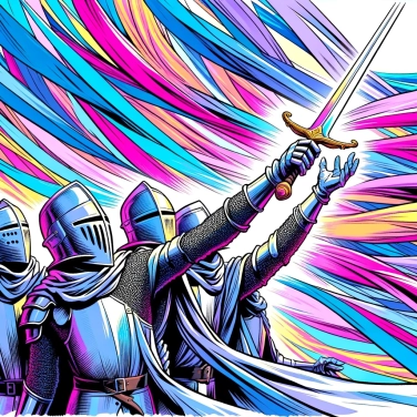 Explique pourquoi les chevaliers médiévaux donnaient-ils des noms à leurs épées ?