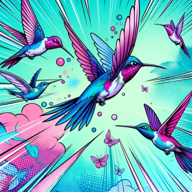 Explique pourquoi les colibris ne se cognent pas en plein vol ?