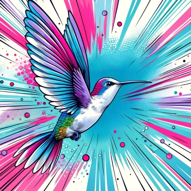 Explique pourquoi les colibris ont un battement d'ailes si rapide ?