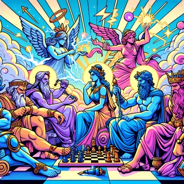 Explique pourquoi les dieux grecs étaient souvent représentés avec des attributs humains ?