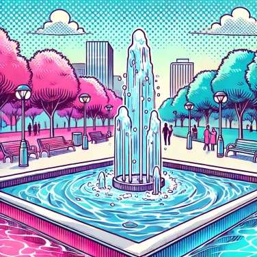 Explique pourquoi les fontaines publiques ont souvent une eau non potable ?
