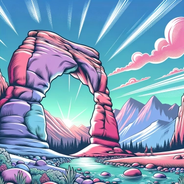 Explique pourquoi les formations rocheuses en forme d'arc sont si rares dans la nature ?