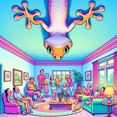 Explique pourquoi les geckos peuvent marcher tête en bas sur les plafonds ?