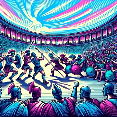 Explique pourquoi les gladiateurs étaient-ils si populaires dans la Rome antique ?