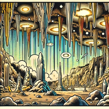 Explique pourquoi les grottes peuvent-elles contenir des stalactites et des stalagmites ?