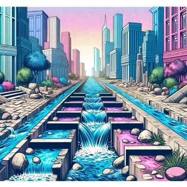 Explique pourquoi les Harappéens utilisaient un système de drainage sophistiqué dans leurs villes ?