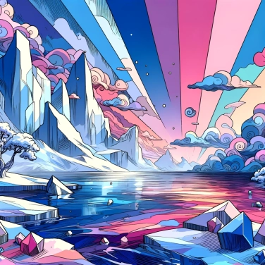 Explique pourquoi les iceberg paraissent-ils bleus ?