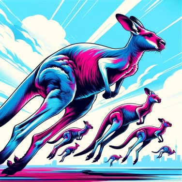 Explique pourquoi les kangourous sautent pour se déplacer ?