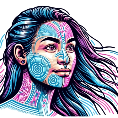 Explique pourquoi les Māori utilisaient des tatouages faciaux pour se distinguer?
