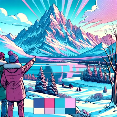 Explique pourquoi les montagnes paraissent plus proches par temps froid ?