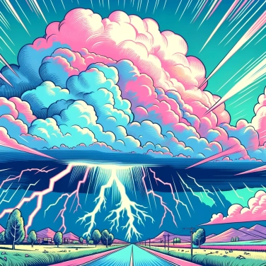 Explique pourquoi les nuages de type cumulonimbus sont-ils associés à des phénomènes météorologiques violents ?