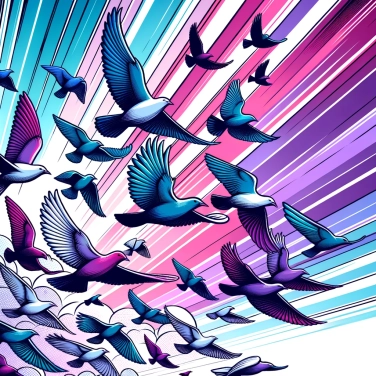 Explique pourquoi les oiseaux volent en formation?